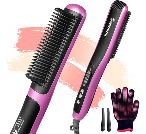 Comb For Hair Electric - Cepillo Caliente 2 En 1 Para El ...