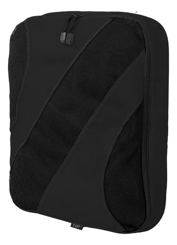 Set Organizador De Ropa Para Valija Viaje Bolsas Con Cierre Color Negro