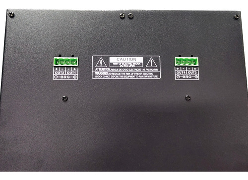 Modulo Potencia Amplificador Sub Woofer Dsp 2x2000w 8 Ohm Negro 6 Kw