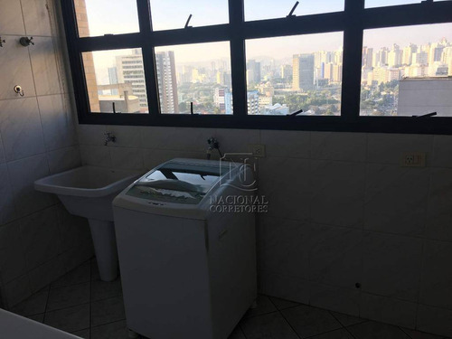 Imagem 4 de 30 de Apartamento Com 3 Dormitórios Para Alugar, 196 M² Por R$ 5.000,00/mês - Centro - Santo André/sp - Ap11331