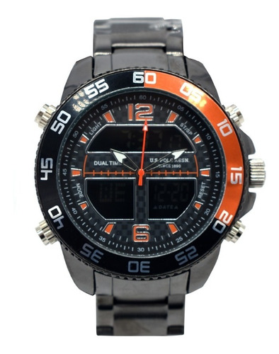 Reloj U.s. Polo Assn. Para Caballero Uskwm-48-0074 Negro