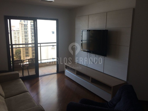 Imagem 2 de 15 de Flat Com 4 Dormitórios À Venda - Moema - Cf69083