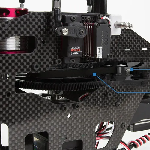 Align T-rex 470lp Dominator 6ch 3d Flying Rc Helicóptero Sup