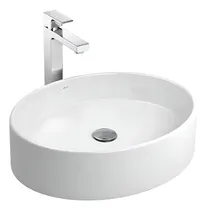 Comprar Bacha Baño Apoyo Deca Ovalada 50 Cm Lavatorio L93 Color Blanco