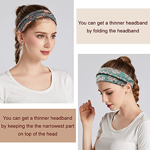 Diademas Yonuf Boho Para Mujer, Diadema Ancha A La Moda, Yog