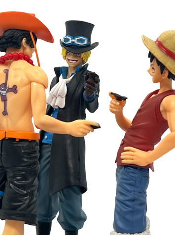 Figura Luffy X Sabo X Ace Sake - One Piece