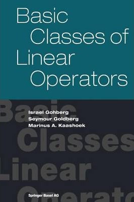 Libro Basic Classes Of Linear Operators - Israel Gohberg
