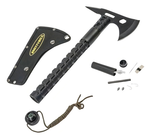 Hacha Tomahawk Inox Multi-herramienta C/funda Jeep Wrangler