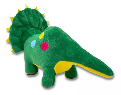 Desenho Animado de Dinossauro Tir Anossauro Boneco de Pelúcia Fofo Verde -  40Cm