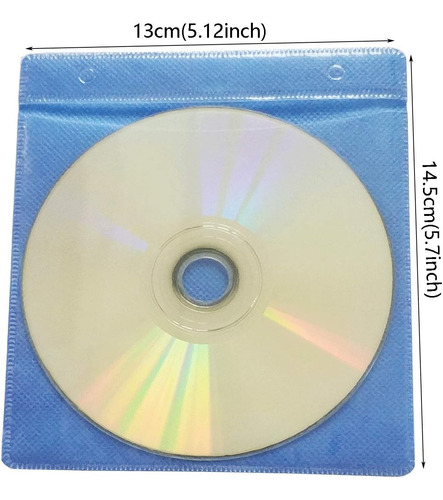 Fundas Cd/dvd/bluray, Funda De Plástico De Doble Cara ...