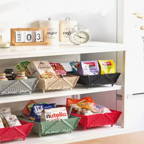 Cesta Escurridora Plegable Para Cocina Colador Multiuso Para Frutas Verduras
