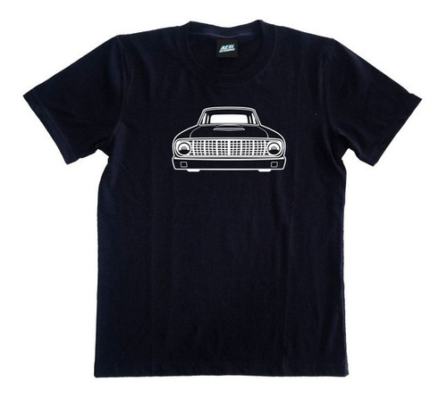 Remera Fierrera Ford 058 Falcon 1966 1969 Front