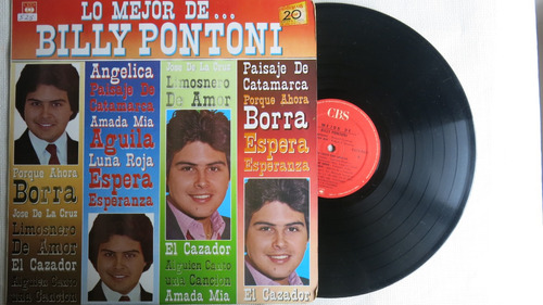 Vinyl Vinilo Lps Acetato Lo Mejor De Billy Pontoni