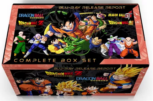 Blu-ray Box Dragon Ball: Todas As Sagas + Filmes E Ovas