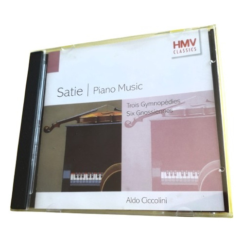 Cd    Erik Satie    Piano Music      Edición Inglesa