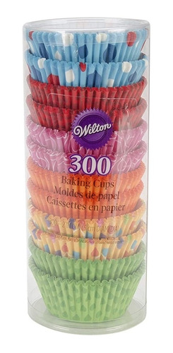 Juego De 300 Capacillos Para Cup Cakes, Wilton