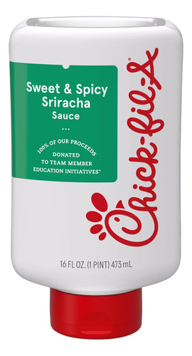 Chick-fil-a Sweet & Spicy Sriracha Sauce 473 Ml / 16 Oz