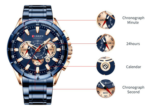 Reloj Para Hombre Hombre Reloj De Pulsera De Cuarzo