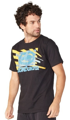 Camiseta Ecko Estampada Preta