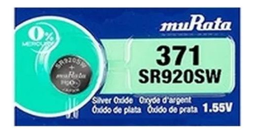 Batería de botón Murata SR920sw, kit de 5 unidades