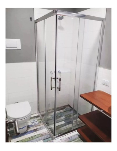 Box Ducha Cabina 80x80 Cm Transparente Vidrio 6mm Templado