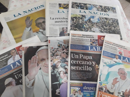 Papa Francisco Diario Clarín Nación Razón X 8  Marzo 2013 
