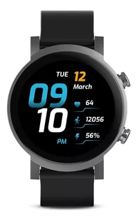 Smartwatch Ticwatch Rastreador De Actividad Física -negro