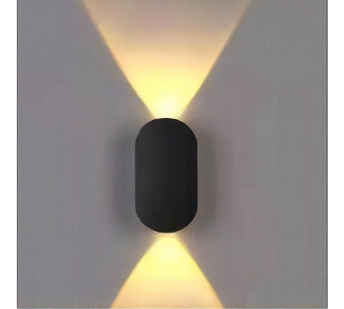 Aplique Led Interior Bidireccional Oval 2 W