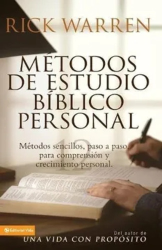 Metodos De Estudio De La Biblia Rick Warren