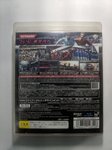 Winning Eleven 2010 Ps3 Original Usado Japones (Usado)