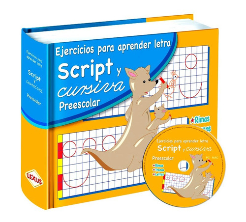 Libro Aprender Escribir Letra Script Y Cursiva Caligrafía