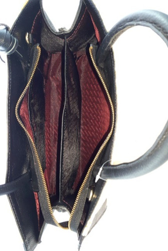 Imagem 6 de 6 de Bolsa Feminina De Mão Média Transversal Couro E Palha Franja