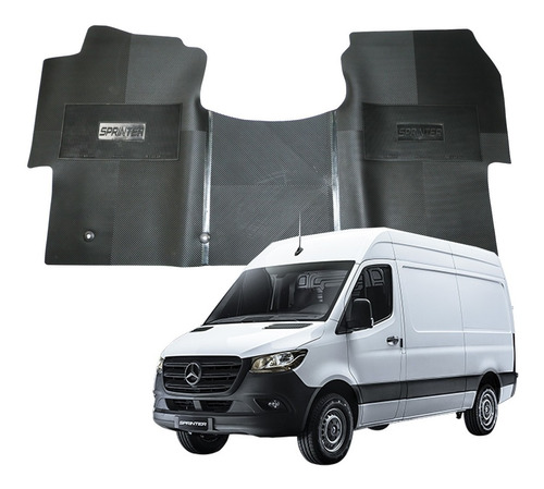 Tapete Interno Inteiriço Para Mercedes Sprinter 2020 2021