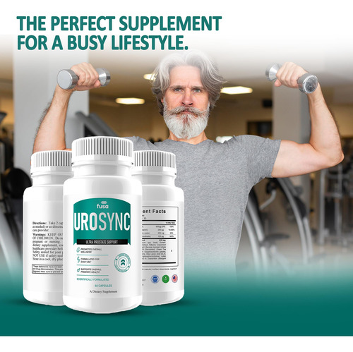 Urosync Suplemento Salud Prostática 60 Cápsulas