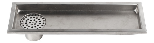 Ducha Rectangular Grande De Acero Inoxidable Floor Drain