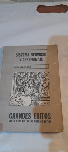 Sistema Nervioso Y Aprendizaje De Juan Azcoaga (usado)