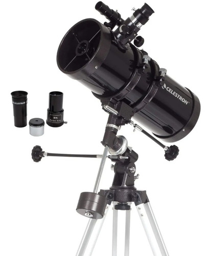 Telescopio Ecuatorial 127eq Newtoniano Negro Celestron 21049