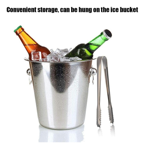 20 Pinzas Para Hielo De Acero Inoxidable