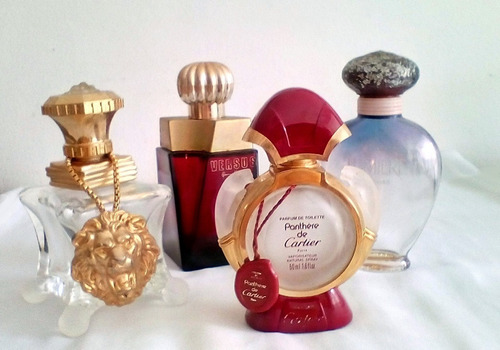 Imagen 1 de 5 de Colección Trece Frascos De Perfume Vacíos. 