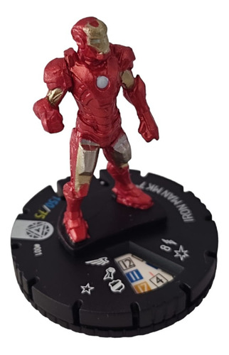 Iron Man Mk 7 #001 Heroclix Wizkids Marvel