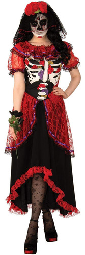 Rubie S Disfraz Para Mujer Del Dia Los Muertos Coleccion Opu