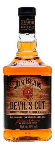 Whisky Bourbon Jim Beam Devil's Cut Jim Beam Devil's Cut Bourbon Estados Unidos botella 700 mL
