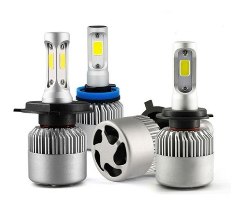Imagen 10 de 10 de Luces Led Bombillos Faros S2 Carro Moto 8000lm Mejor Que C6