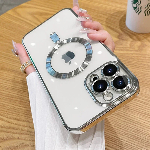 Funda Para iPhone 15, 16, 14 Plus, 13, 12, 11 Pro Max, Cámara, Lente, Protector De Cristal Para Cargador Inalámbrico Magsafe, Funda De Cargador Inalám