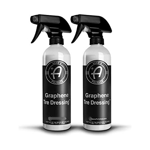 Adam's Graphene Tire Dressing, Acabado Negro Intenso Gr...