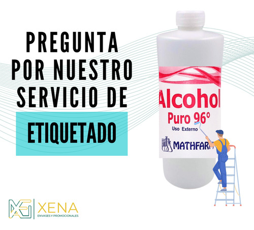 Envase Botella Polietileno 500 Ml Industrial 400 Pzs Mayoreo