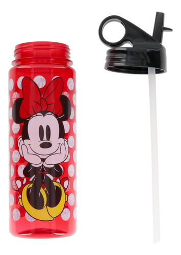 Botella De Agua Tritan Silver Buffalo Disneys Minnie Mouse C