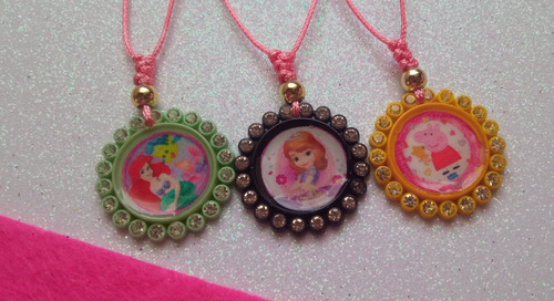 Collares Infantil Para Cotillones, Minnie Frozen, Princesas