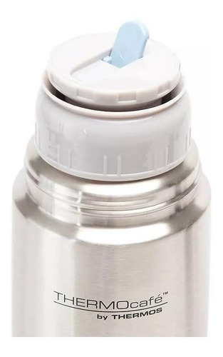 Imagen 2 de 2 de Thermos Flat Top de acero inoxidable 1L gris acero