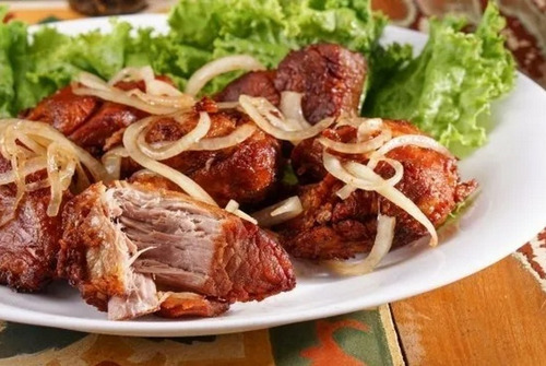 Kit: 2 Latas De Pernil + 1 Lata Leitoa Pururuca + Torresmo